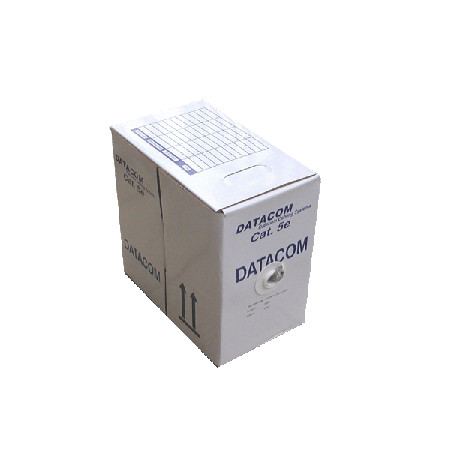 DATACOM UTP Cat5e PVC kábel 305m (drôt), sivý
