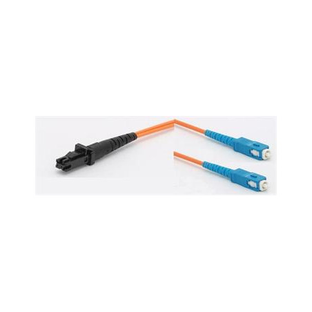 Optický patchkábel duplex MTRJ-SC 50/125 m MM, 1,5 m, OM2