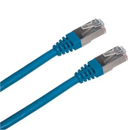 Patchkábel S/FTP, Cat6, 2xRJ45, 5m modrý