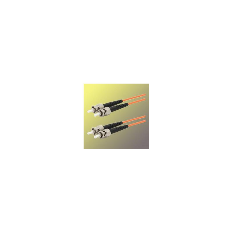 Optický patchkábel duplex ST-ST, 50/125 um MM, 130m, OM2
