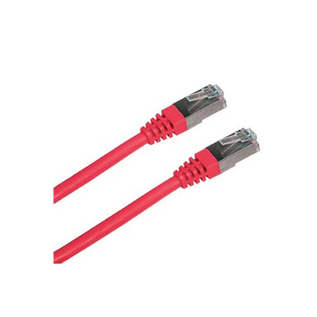 Patch cord FTP cat5e 0,5M červený