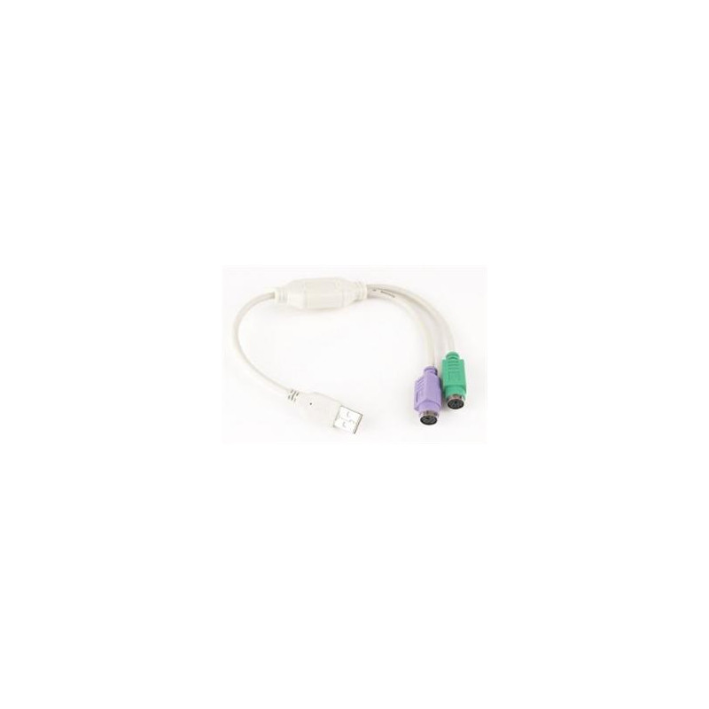 GEMBIRD Kábel adaptér USB-2xPS/2 30 cm