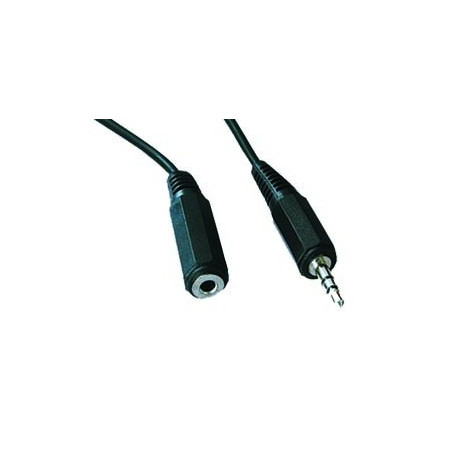 Kábel predĺžovací jack 3,5 mm M/F, 1,5-2 m audio