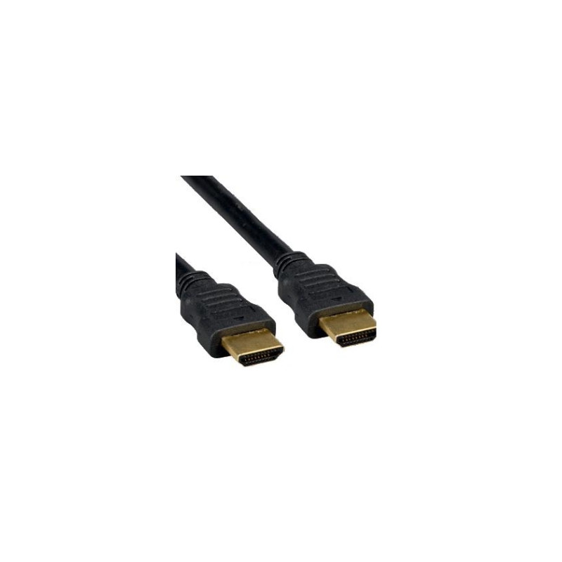 Kábel HDMI-HDMI M/M 3m tienený, zlac.kon. 2.0