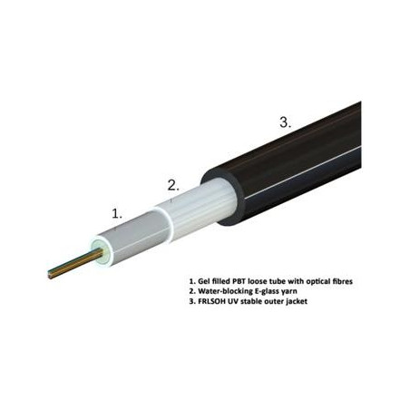 4vl. 50/125um Kabel gelový UNIV FRLSOH