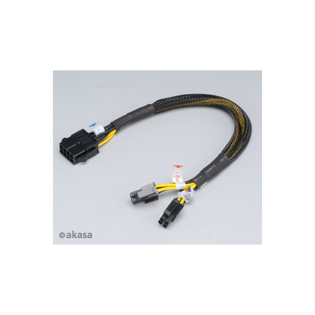 Redukcia z 8pin (M) na 8pin (2x4pin) - 30 cm