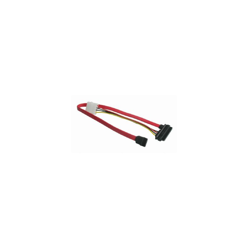 GEMBIRD Kabel SATA napájací + dátový combo