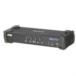 Aten 4 port DVI KVMP USB, 2 port USB HUB, audio