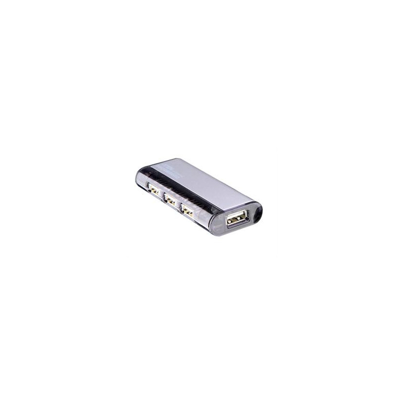 ATEN USB 2.0 húb, 4port, magnetický, SILVER