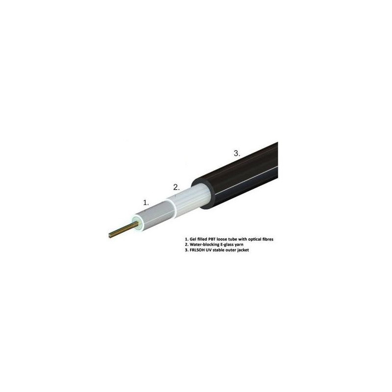 8vl. 50/125um Kabel gelový UNIV FRLSOH