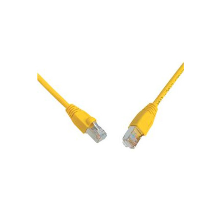 SOLARIX patch kábel CAT6 SFTP PVC 0,5m žltý