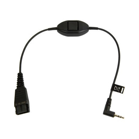 Jabra Cord, QD-Jack 2,5 mm, 0,3 m, straight