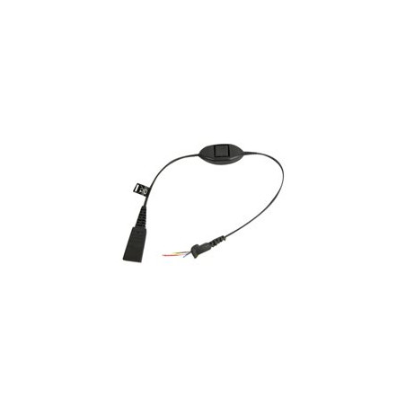 Jabra QD cord - Ascom Mute function (bez konekt)