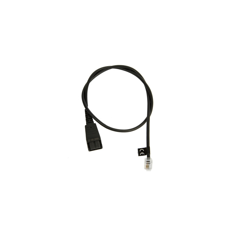 Jabra QD-RJ10, 0,5 m, straight