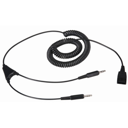 WELL Mairdi MRD-QD001 redukcia Mairdi 2x3,5 mm jack s QD (PC)