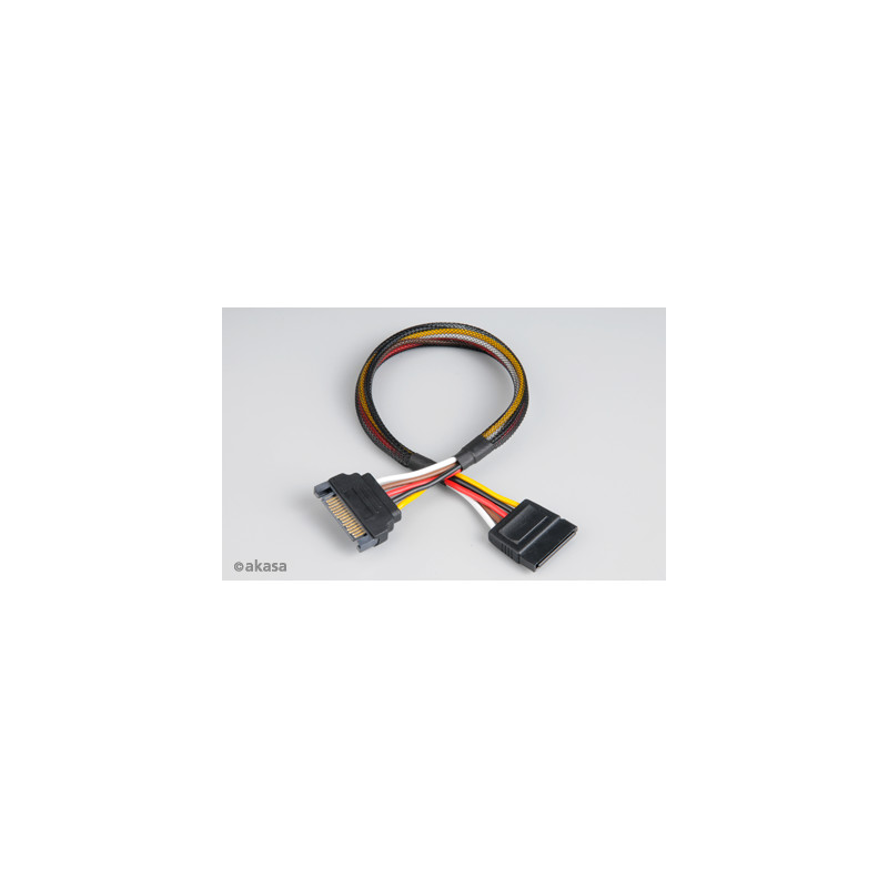 Predlžovací napájací SATA 15pin kábel - 30 cm