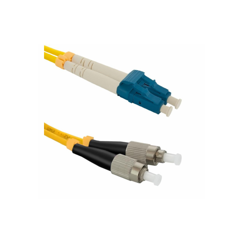Optický duplex patch 9/125 G657 LC/PC-FC/PC 2m, OS2