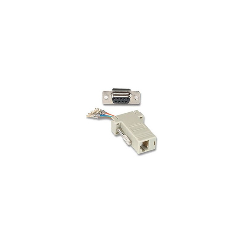PremiumCord Redukcia 9F-RJ45 zásuvka