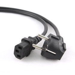 Kabel CABLEXPERT sieťový 1,8m 220/230V napájací, VDE