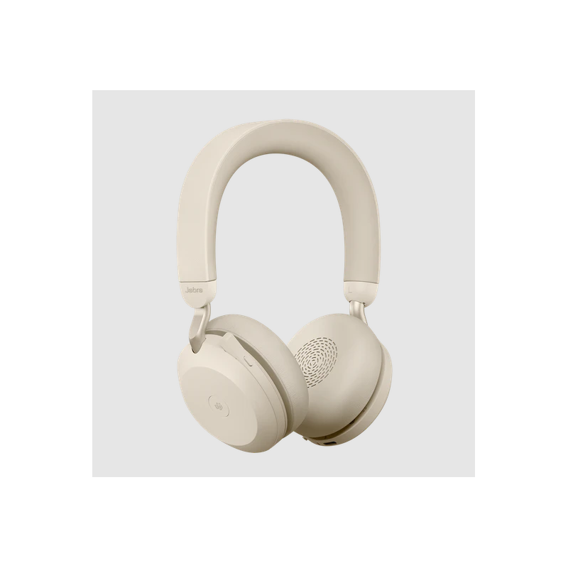 Jabra Evolve2 75/Stereo/ANC/USB/BT/Bezdrať/MS/Béžová