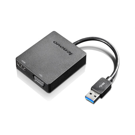 Lenovo Universal USB 3.0 to VGA/HDMI adaptér