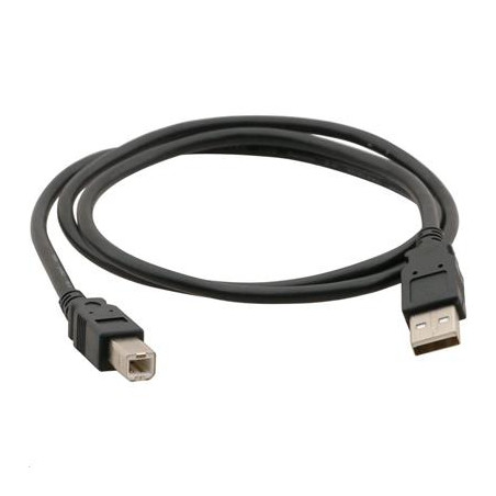 C-TECH USB A-B 3m 2.0, čierny