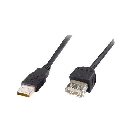 PremiumCord USB 2.0 kábel predlžovací, A-A, 5m, č.