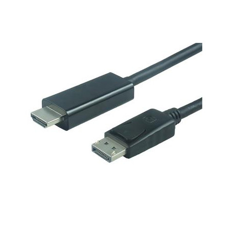 PremiumCord DisplayPort na HDMI kábel 1m M/M