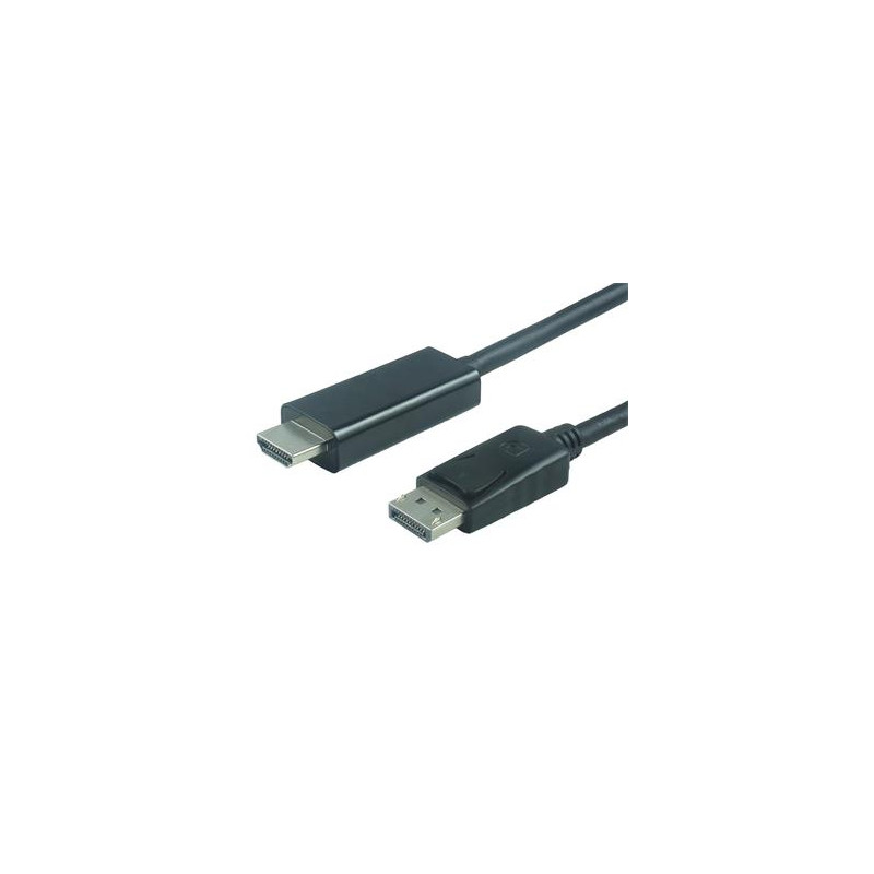 PremiumCord DisplayPort na HDMI kábel 2m M/M