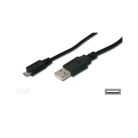 PromiumCord Kábel micro USB 2.0, A-B 1,5m kábel navrhnutý pre rýchle nabíjanie