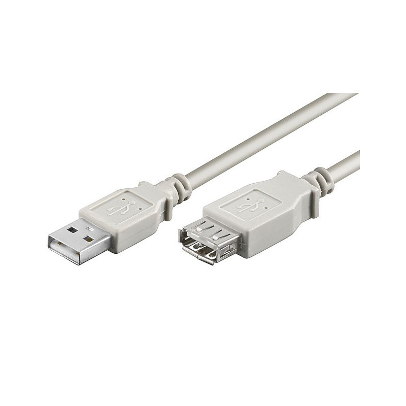 PremiumCord USB 2.0 kábel predlžovací, A-A, 20cm