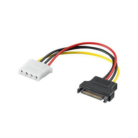 PremiumCord Napájacia redukcia Molex 5.25'' F - S-ATA M
