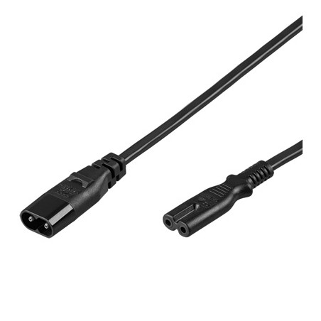 PremiumCord Kábel sieťový predlžovací IEC 60320 C7-C8 230V 2m
