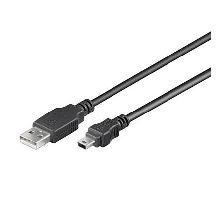 PremiumCord Kábel USB 2.0, A-B mini, 5pinov, 2m