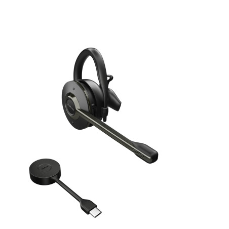 Jabra Engage 55/Mono/USB-C/DECT/Bezdrať/Čierna