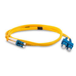 Optický patchkábel duplex LC-SC 50/125 um MM,20 m, OM2