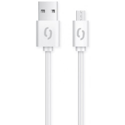 ALIGATOR Dátový kábel 2A, Micro USB biely