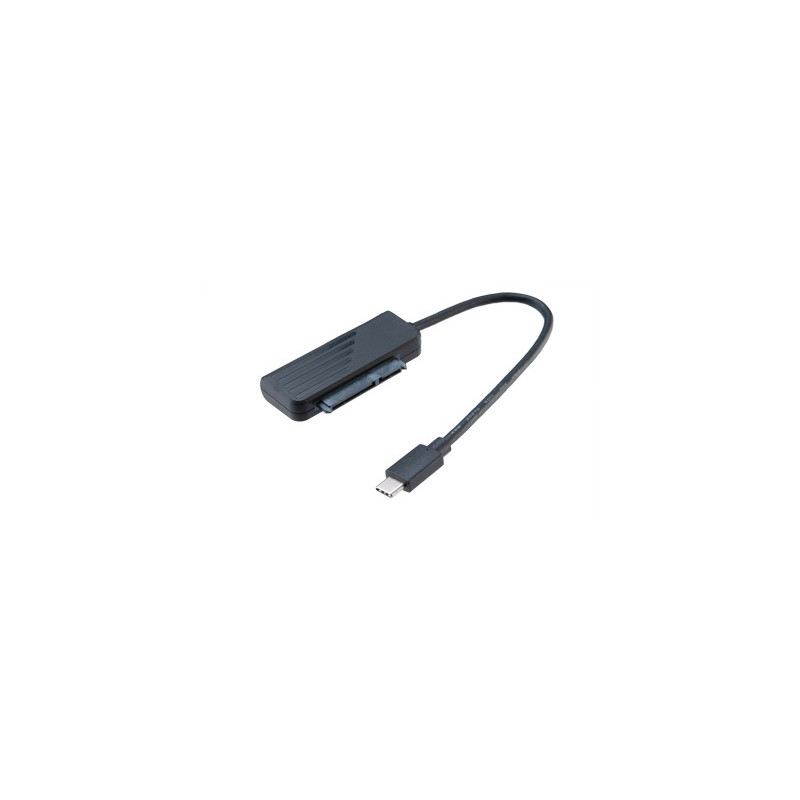 AKASA USB type-C adaptér pre 2,5'' HDD a SSD 20 cm