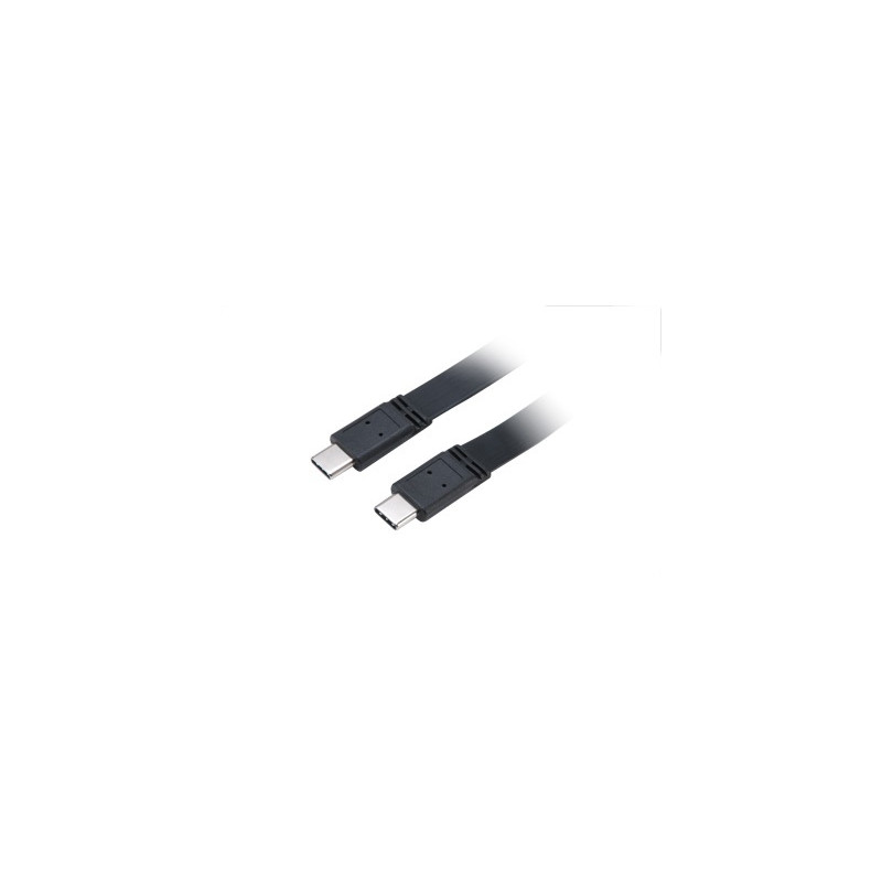 AKASA - USB 3.1 typ C na typ C kábel - 1 m slim