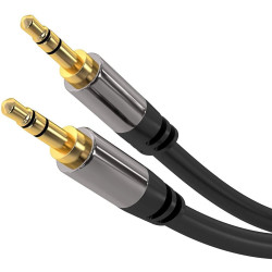 PremiumCord HQ tienený kábel stereo Jack 3.5mm - Jack 3.5mm M/M 1,5m