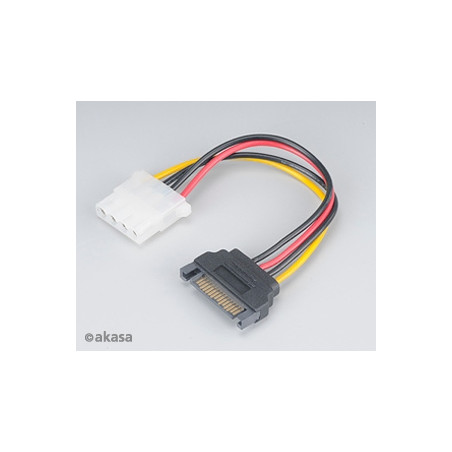 Adaptér SATA na 4pin Molex - 15 cm 2 ks