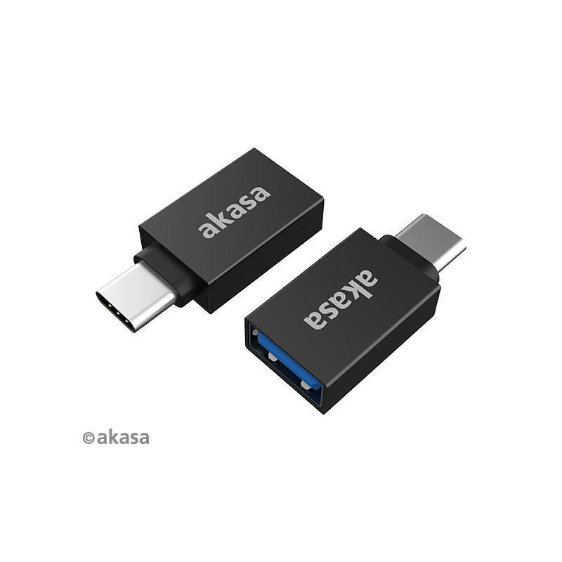 AKASA - USB 3.1 Gen 2 Type-A (F) na Type-C (M) 2 ks