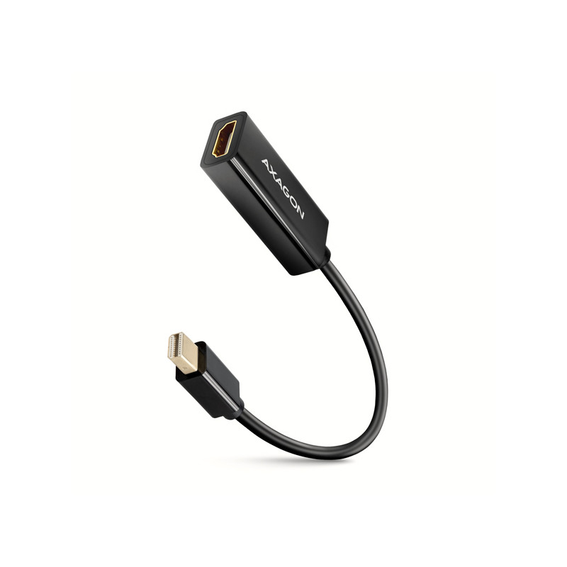 AXAGON RVDM-HI14N, Mini DisplayPort - HDMI 1.4 redukcia / adaptér, 4K/30Hz