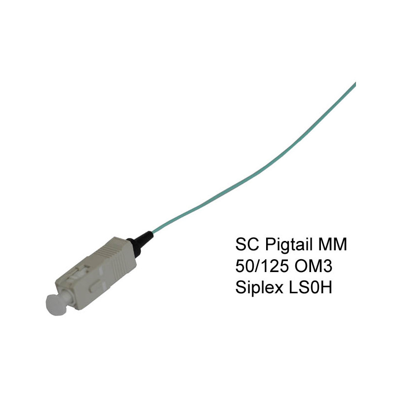 Pigtail Fiber Optic SC/PC 50/125MM, 2m OM3