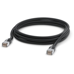 Ubiquiti UACC-Cable-Patch-Outdoor-3M-BK, Vonkajší UniFi patch kábel, 3m, Cat5e, černý