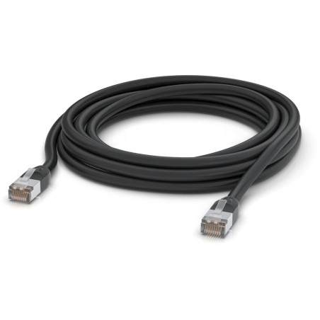 Ubiquiti UACC-Cable-Patch-Outdoor-5M-BK, Vonkajší UniFi patch kábel, 5m, Cat5e, černý