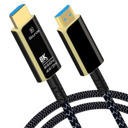 PremiumCord Ultra High Speed HDMI 2.1 optický fiber kábel 8K @ 60Hz, pozlátené 5m