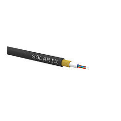 Zafukovací kábel MINI 8vl 9/125 HDPE Fca černý, cena za meter