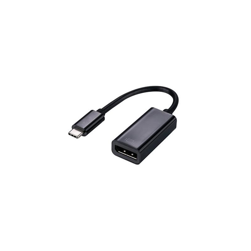 Adaptér C-TECH Type-C na Displayport, M/F, 15cm