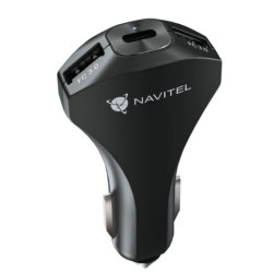 Nabíjačka do auta Navitel USP45 Slim čierna